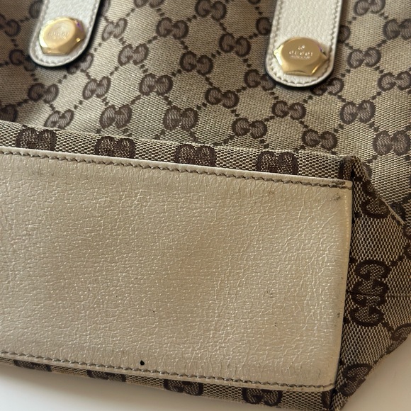 Gucci Beige and Cream Women's Tote Bag - Picture 5 of 9